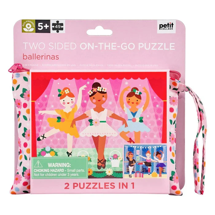 Two-Sided On-the-Go Puzzle | Ballerinas