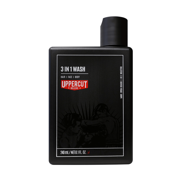 Uppercut Deluxe 3 in 1 Wash 240ml - Beauty Tribe