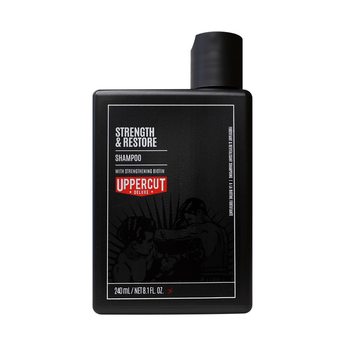 Uppercut Deluxe Strength and Restore Shampoo 240ml - Beauty Tribe