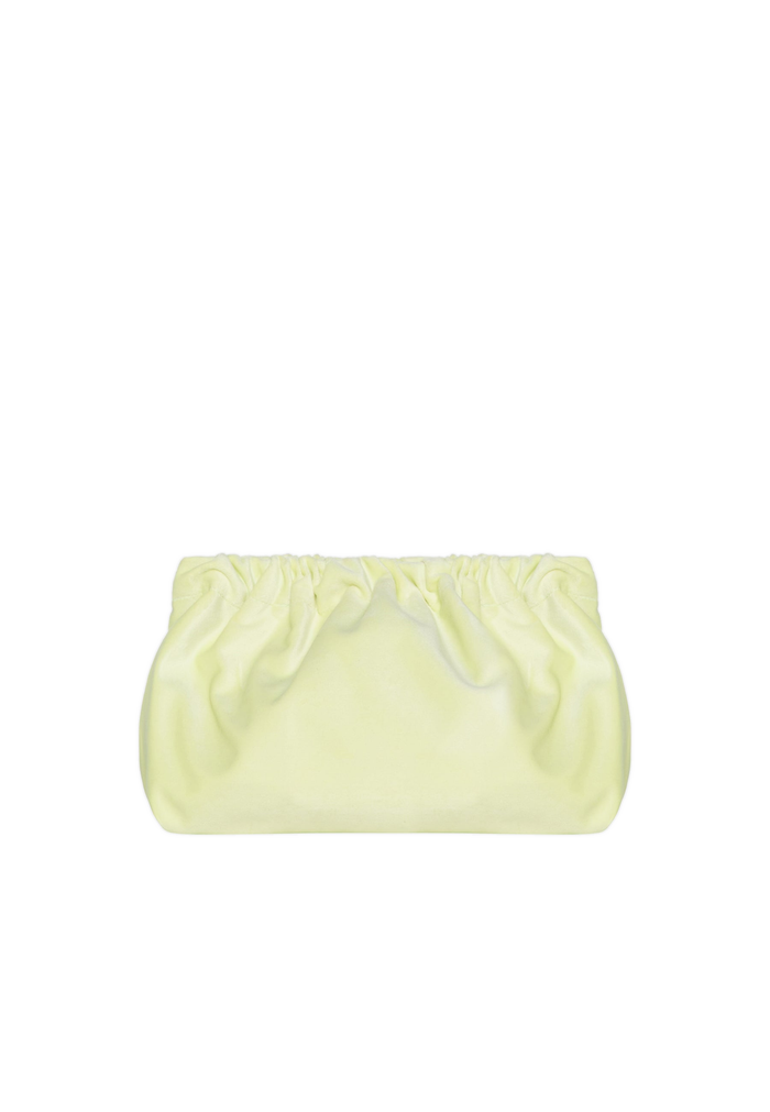 VELVET CLUTCH BAG LIFES GOOD