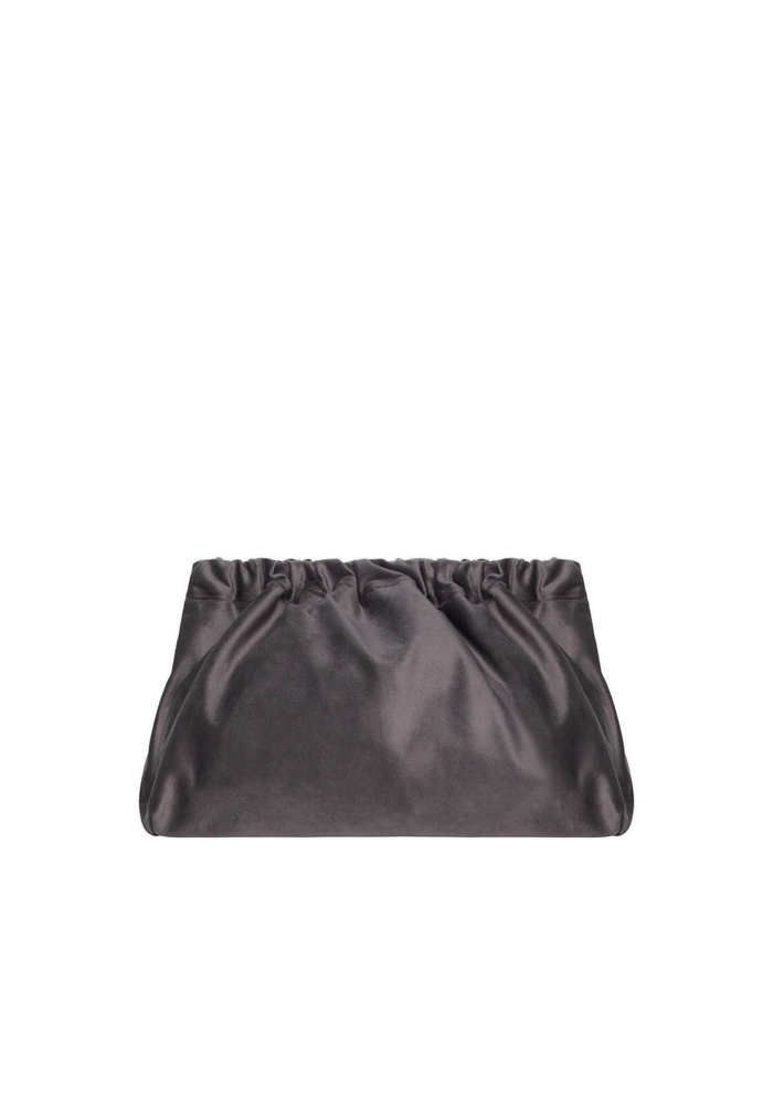 VELVET CLUTCH BAG NO BAD DAYS