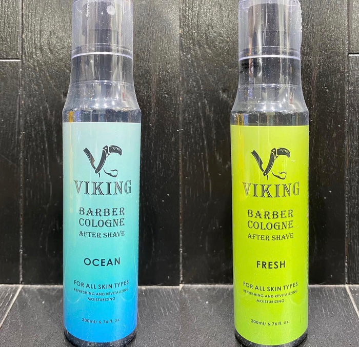 VIKING BARBER COLOGNE FRESH 200ML (GREEN)
