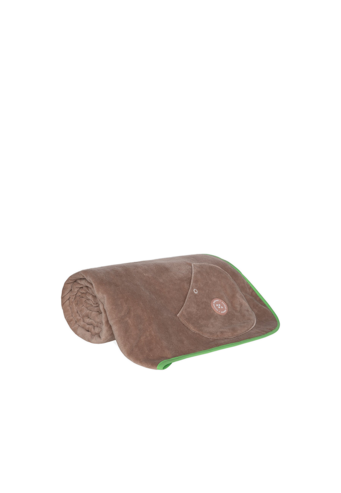 WAVY BEACH TOWEL HAZELNUT