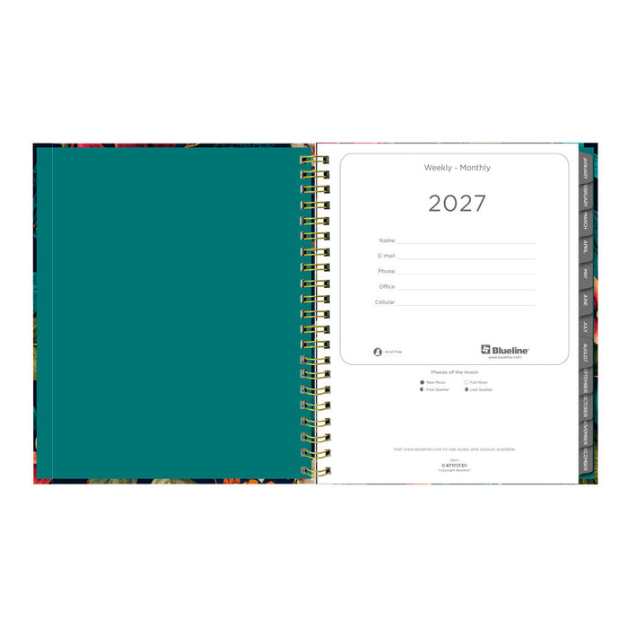 Wildflower Glow 17-Month Weekly Planner, 2026 - 2027 - English C471117.01-27