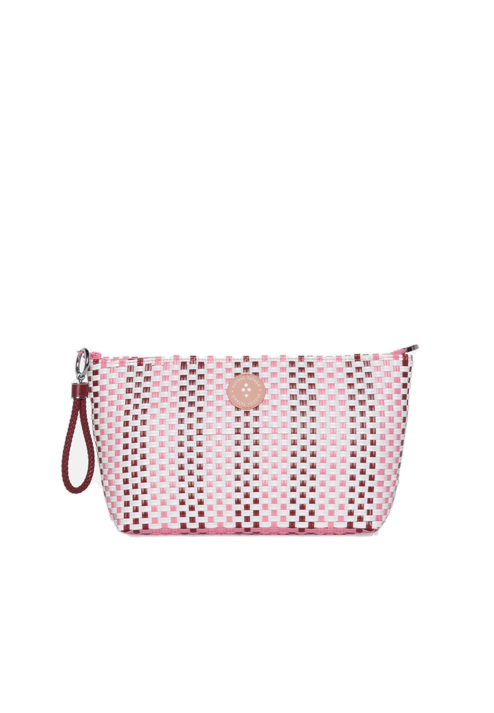 WOVEN PENCIL BAG PINK