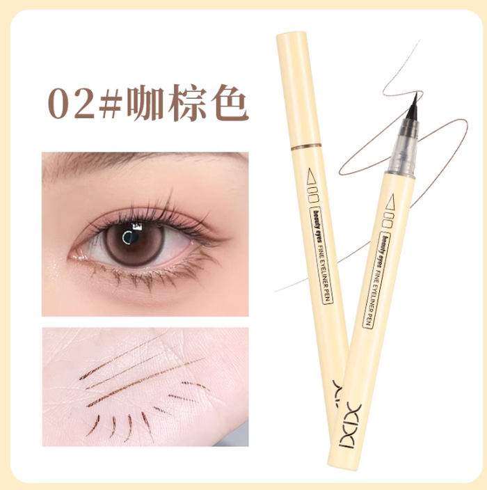 xixi Beauty Eyes Fine Eyeliner Pen 600mg*2pcs - myernk