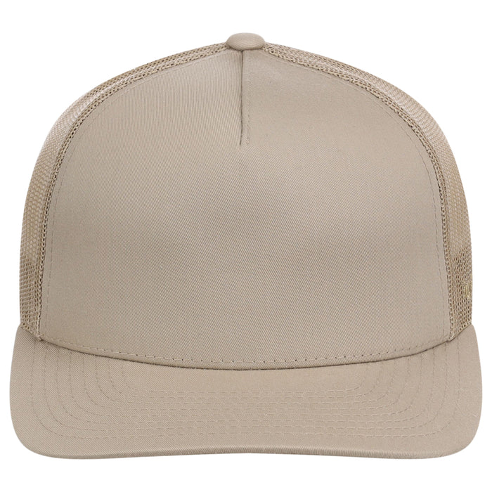 YP Classics 5-Panel Retro Trucker - Khaki
