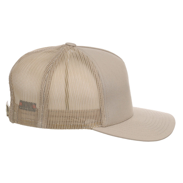 YP Classics 5-Panel Retro Trucker - Khaki