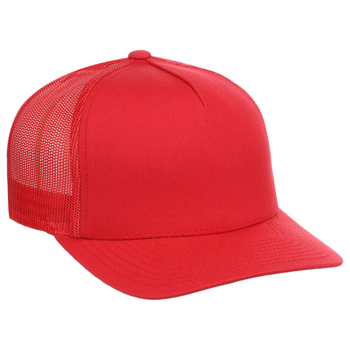 YP Classics 5-Panel Retro Trucker - Red
