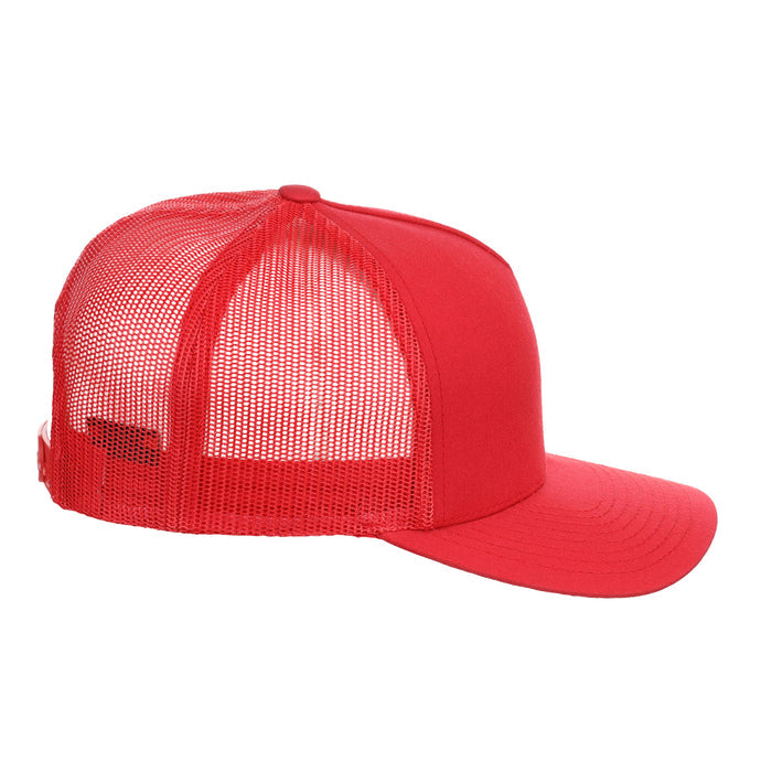 YP Classics 5-Panel Retro Trucker - Red
